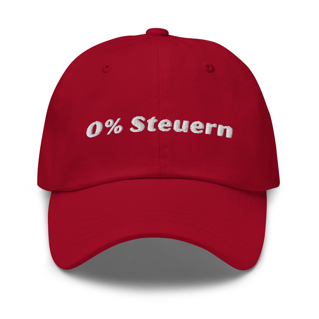 0% Steuern Kappe