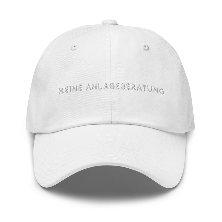 Keine Anlageberatung | Kappe