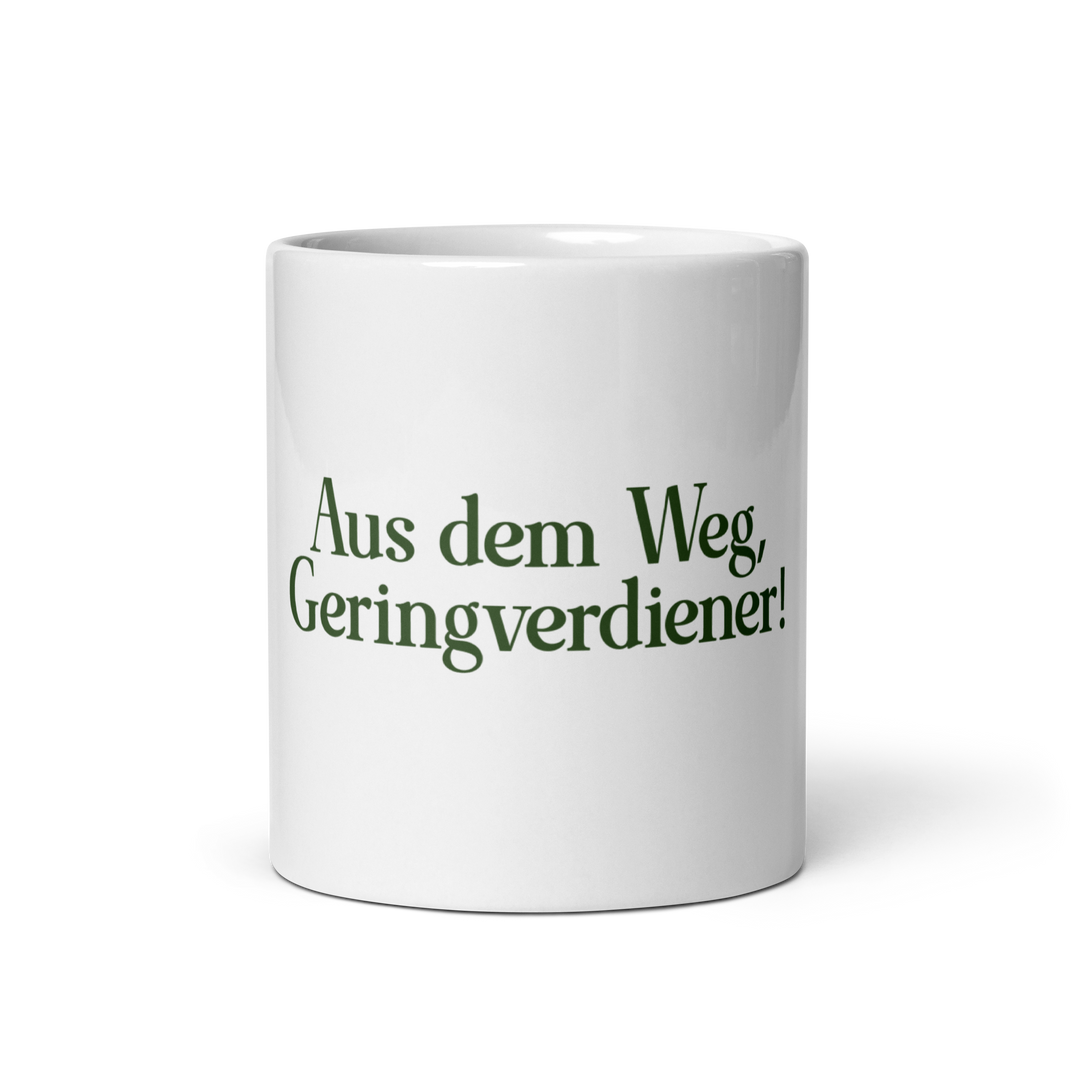 Geringverdiener - Tasse